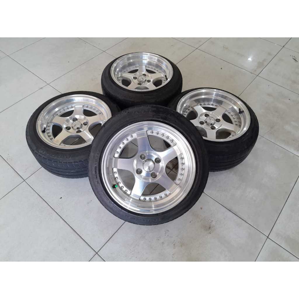 VELG MOBIL SECOND CELONG 15 LEBAR 7/8,5 BAN 175 55 RING 15