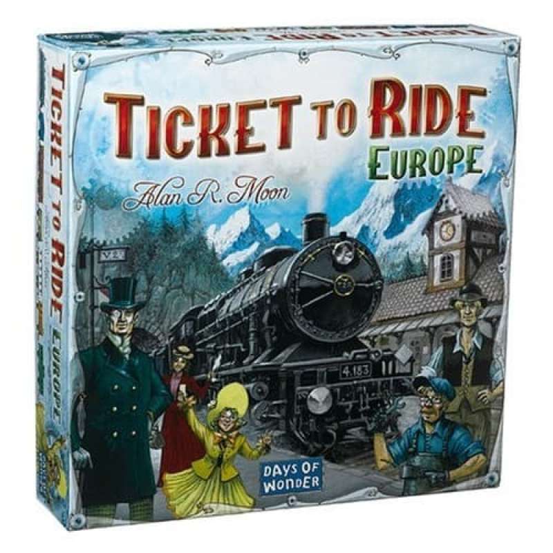 Ticket to Ride Europe Board Game