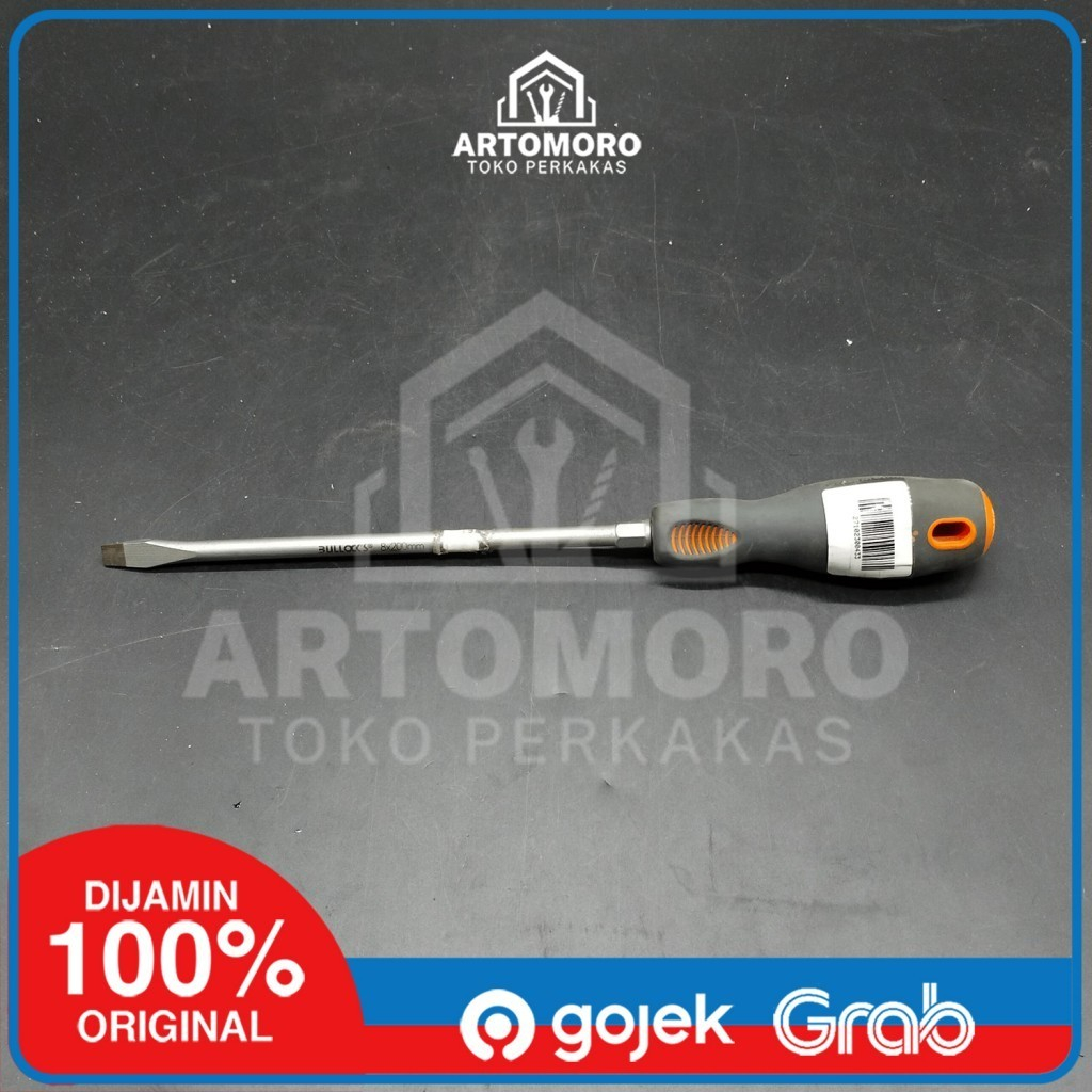 Obeng Tangkai Karet Mines 8inch Bullock (Philips)