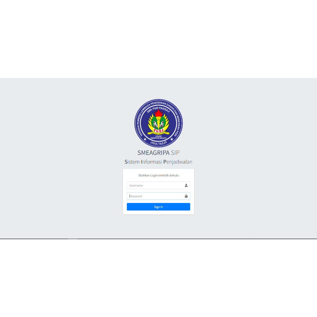 Sistem Informasi Penjadwalan Kelas Berbasis Website (Codeigniter)