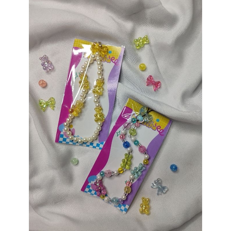 Phone Strap/Gantungan HP manik-manik beads lucu