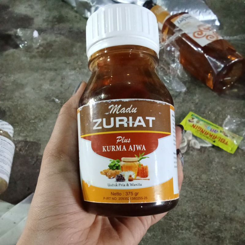 

madu zuriat kurma ajwa 375g