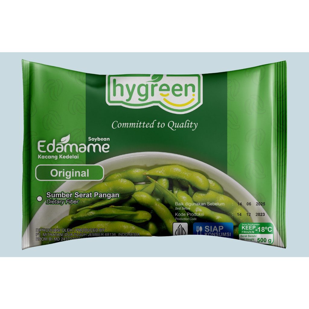 

Hygreen Edamame Original 500 gram
