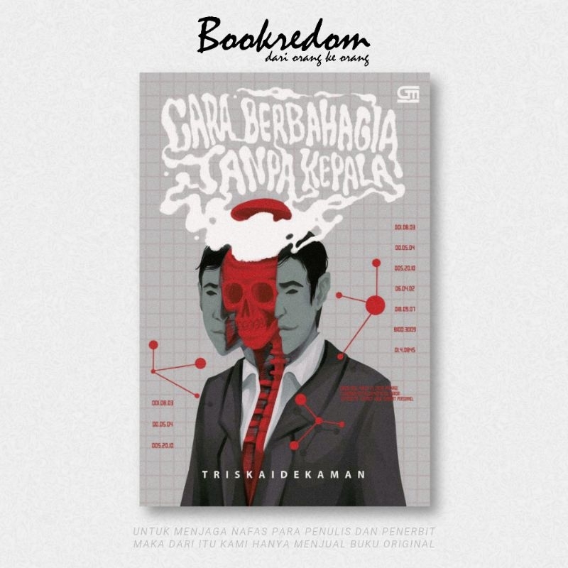 CARA BERBAHAGIA TANPA KEPALA - TRISKAIDEKAMAN | BOOKREDOM