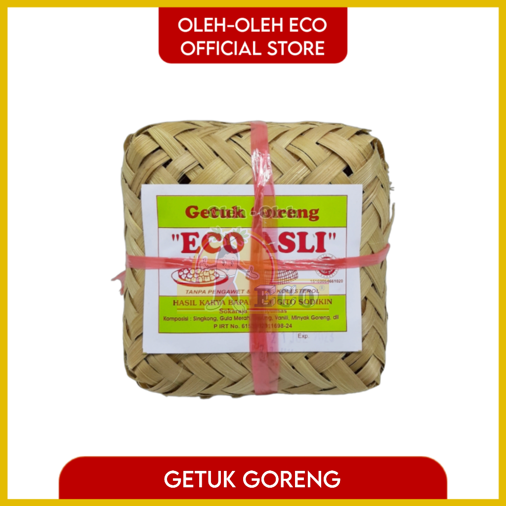 

Getuk Goreng ECO ASLI khas Sokaraja Banyumas