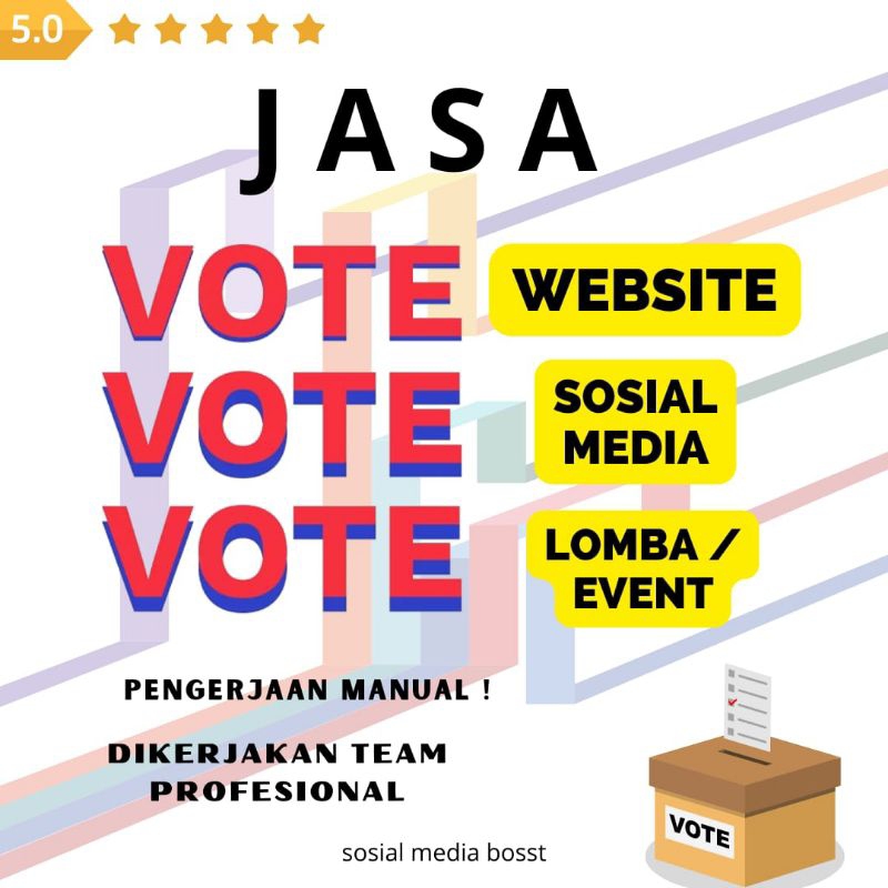 JASA VOTE WEBSITE | jasa vote ig privat | jasa vote story | jasa vote google form | jasa vote online