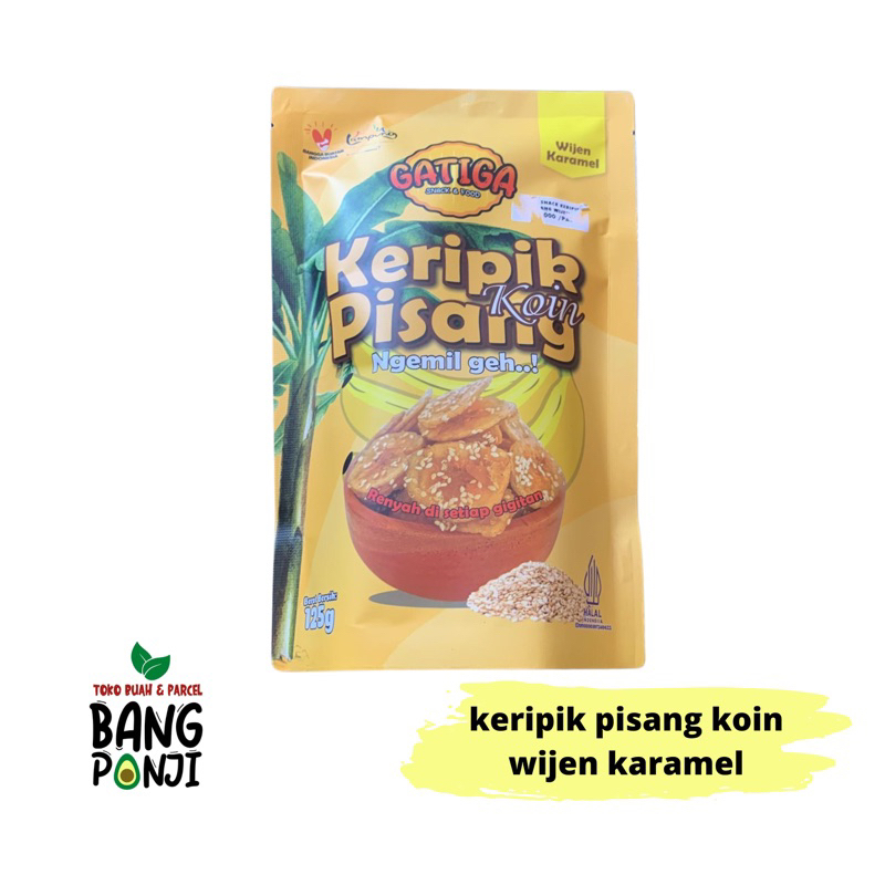 

ALPUKAT BANG PANJI-Keripik pisang koin wijen