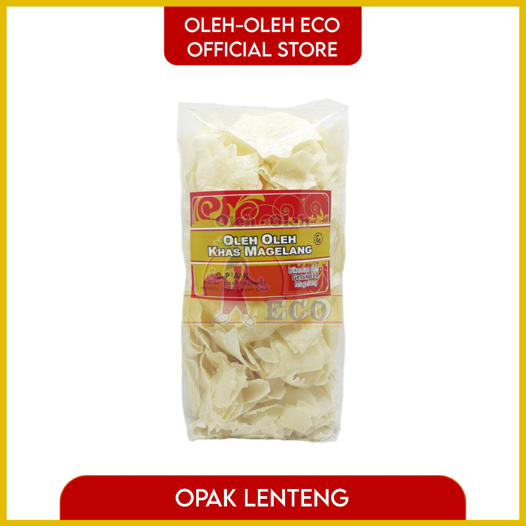 

Keripik Kripik Tisu Tissue Opak Lenteng Singkong ECO Besar