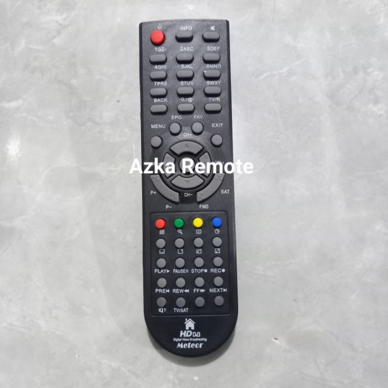 REMOTE REMOT RECEIVER PARABOLA VENUS METEOR MPEG4 HD SEPERTI ORIGINAL