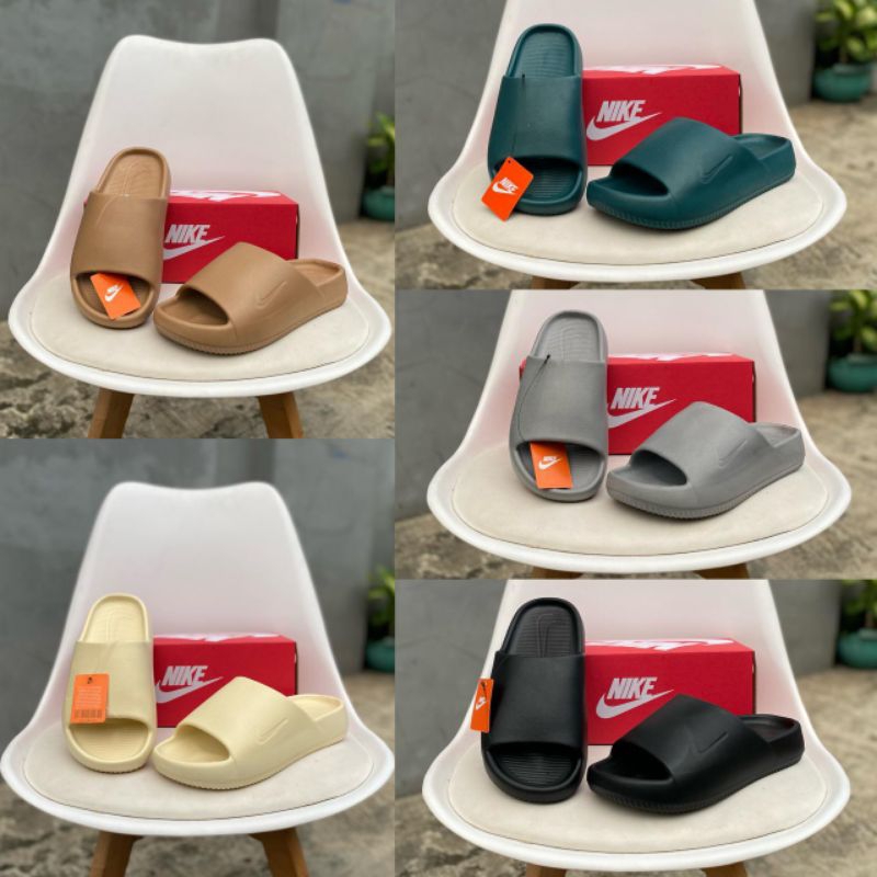 Sandal Nike calm slide sendal slip on anti slip sendal pria &wanita