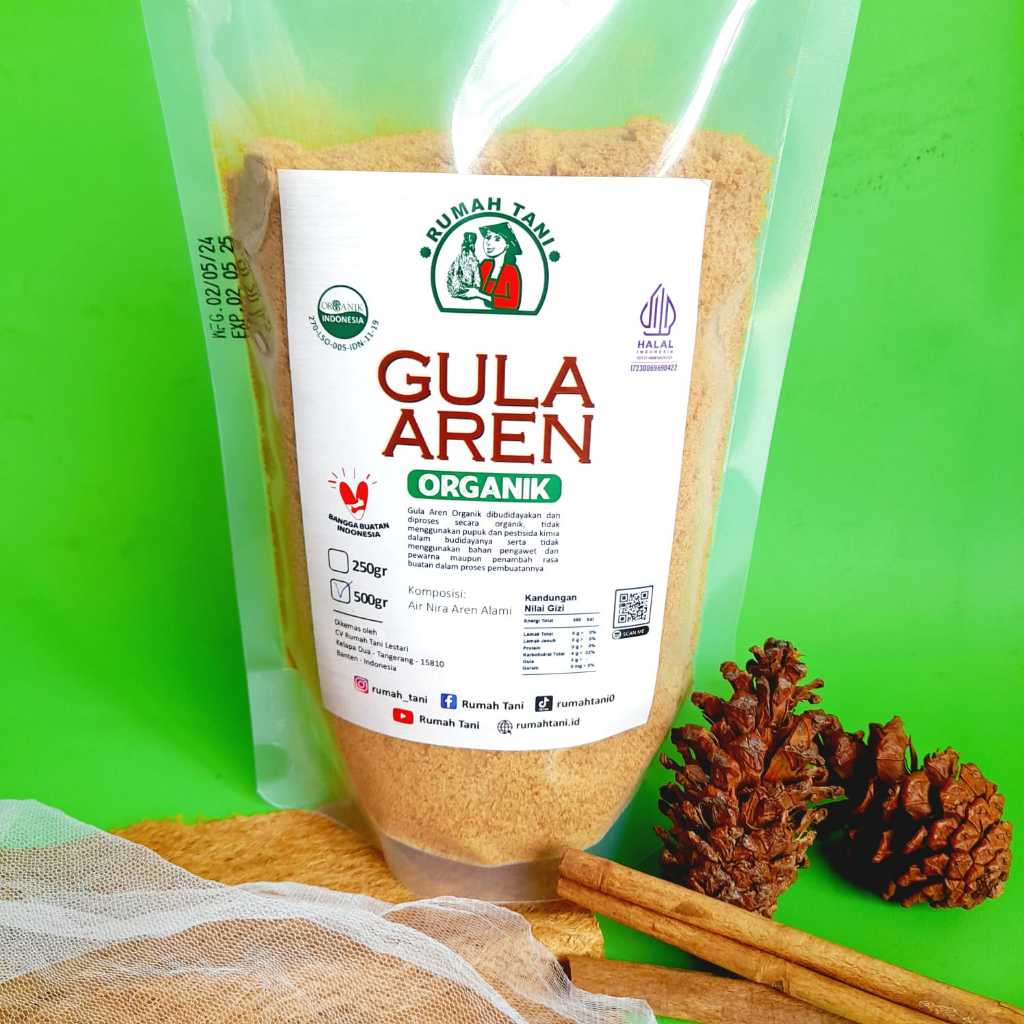 

Rumah Tani Gula Aren Organik 500gr