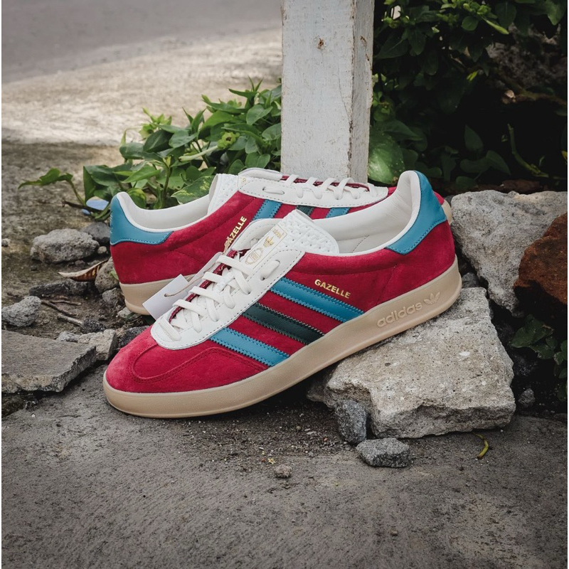 Adidas Gazelle Indoor Collegiate Burgundy Original