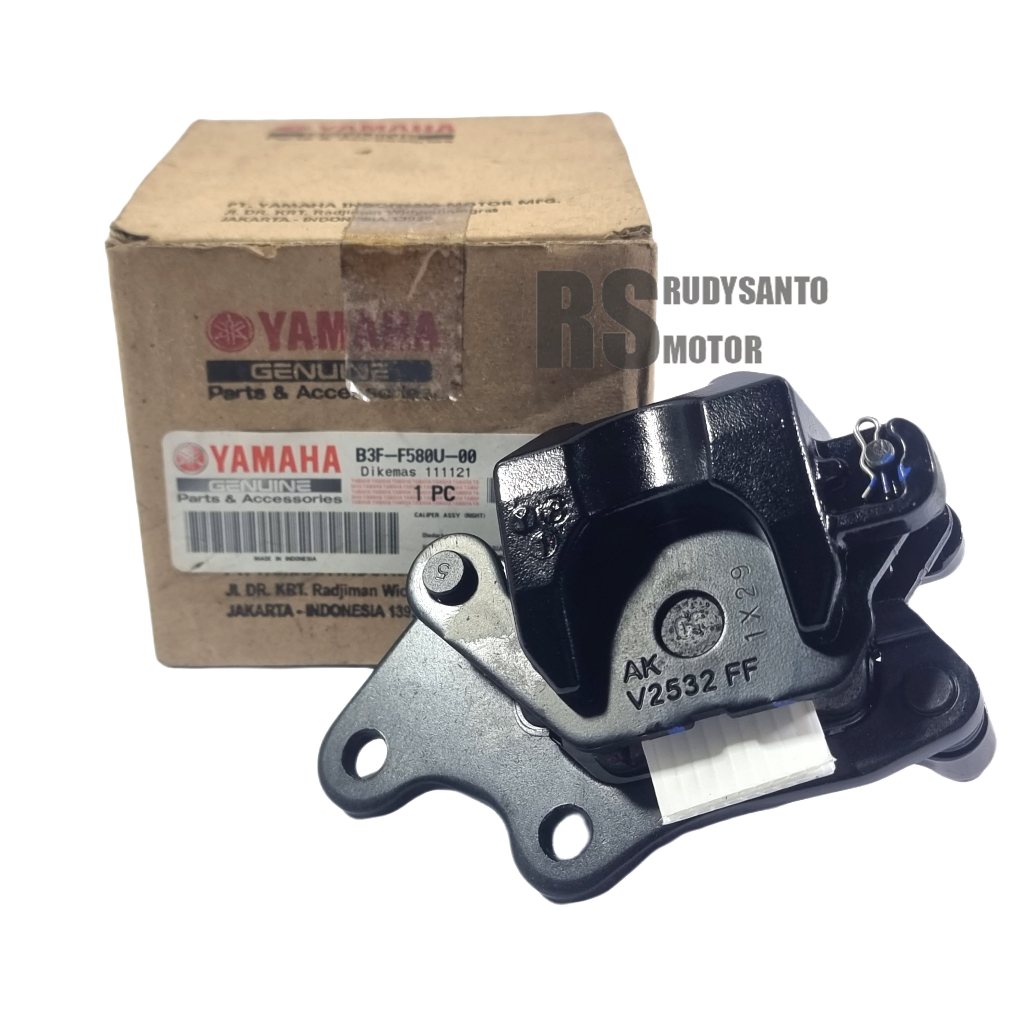 KALIPER CALIPER ASSY PALABABI REM DEPAN YAMAHA LEXI ORIGINAL YAMAHA B3F-F580U-00