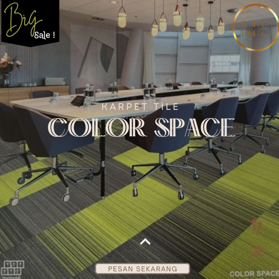 Karpet Tile Color Space | Karpet Lantai Kantor/Hotel/Rumah Murah uk. 50x50cm