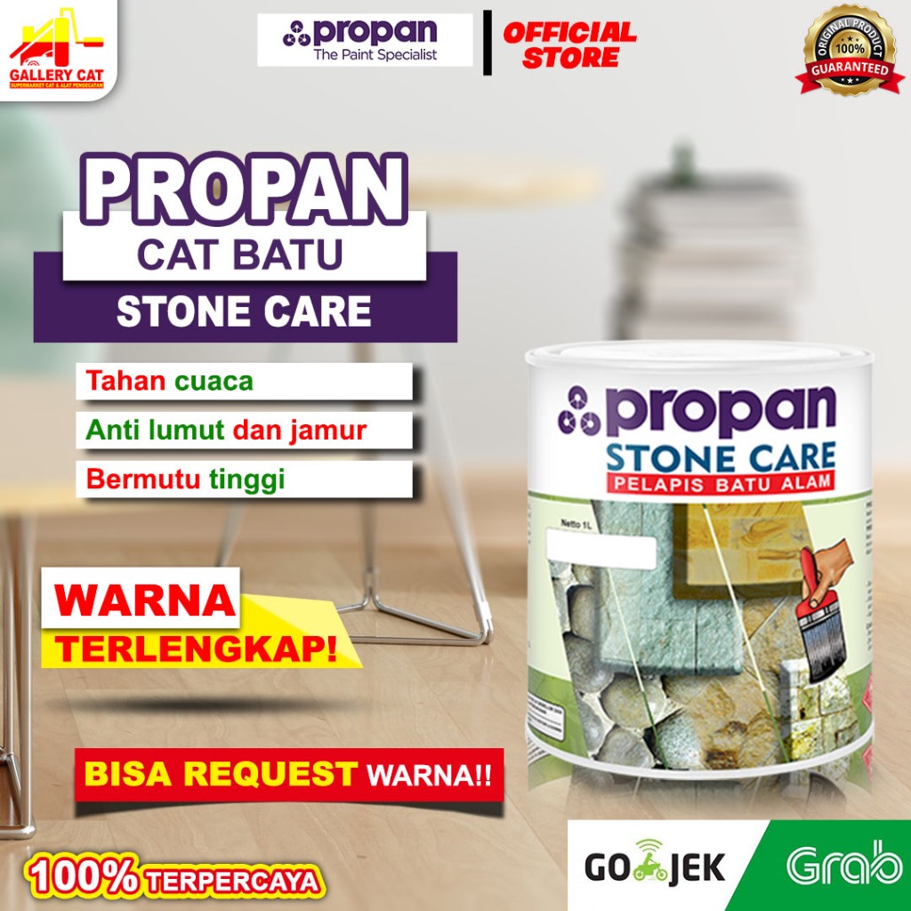 CAT PELAPIS BATU ALAM PROPAN STONE CARE 2.5 LITER