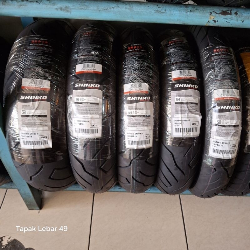 Ban SHINKO SR999 120.70.21 Front Ring 21 Tubeless Ban Cruiser Touring dan Harian Motor Harley Davids