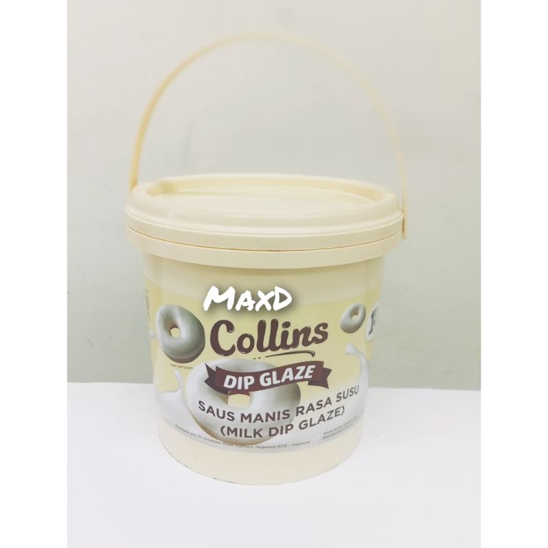 

Collins Dip Glaze Rasa Susu 1Kg