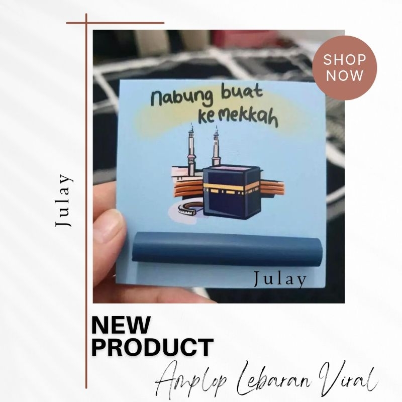 

3pcs Amplop lebaran viral sedotan FREE PLASTIK SEDOTAN| premium nabung uang hadiah anak lucu