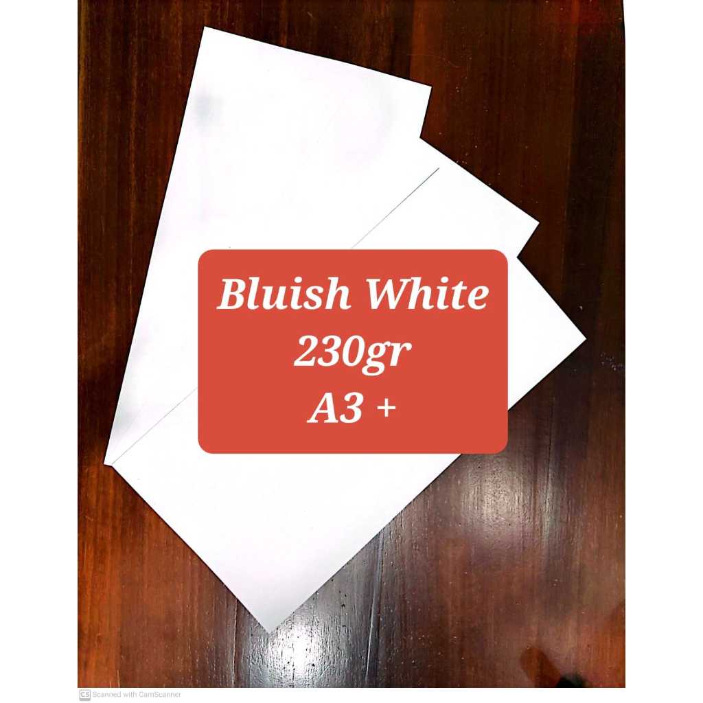 

Karton Doff Bluish White 230gr A3+ ( 47 x 32 cm )