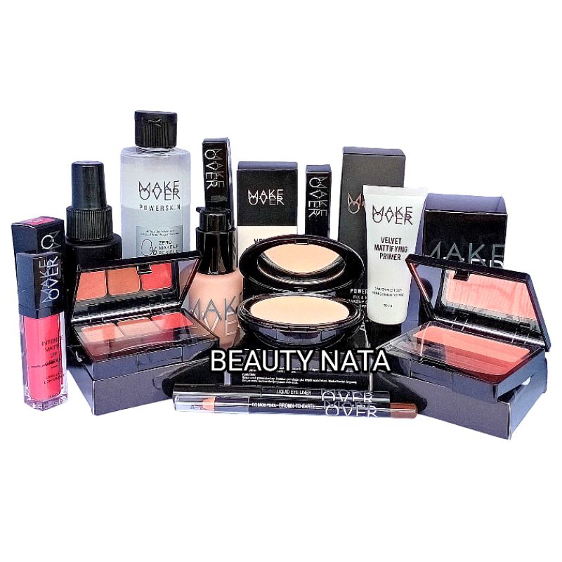 Paket Lengkap Make Over Original 100% BPOM/Terbaru/MakeUp MUA Terlaris