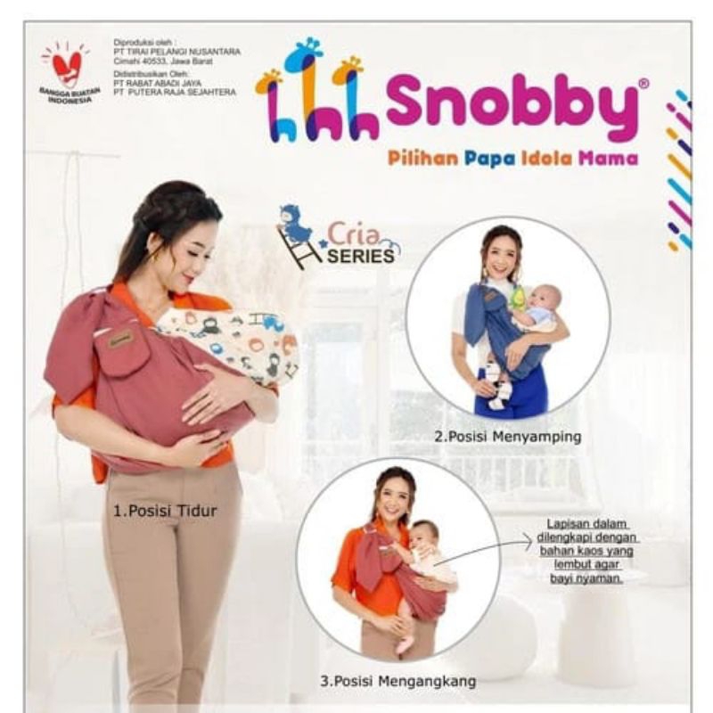 GENDONGAN BAYI SNOBBY