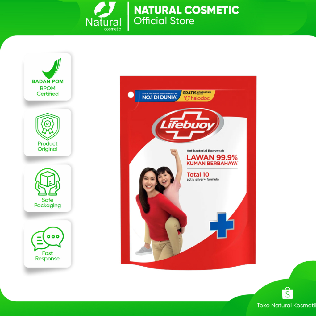 lifebuoy Sabun Cair Total 10 250 ml