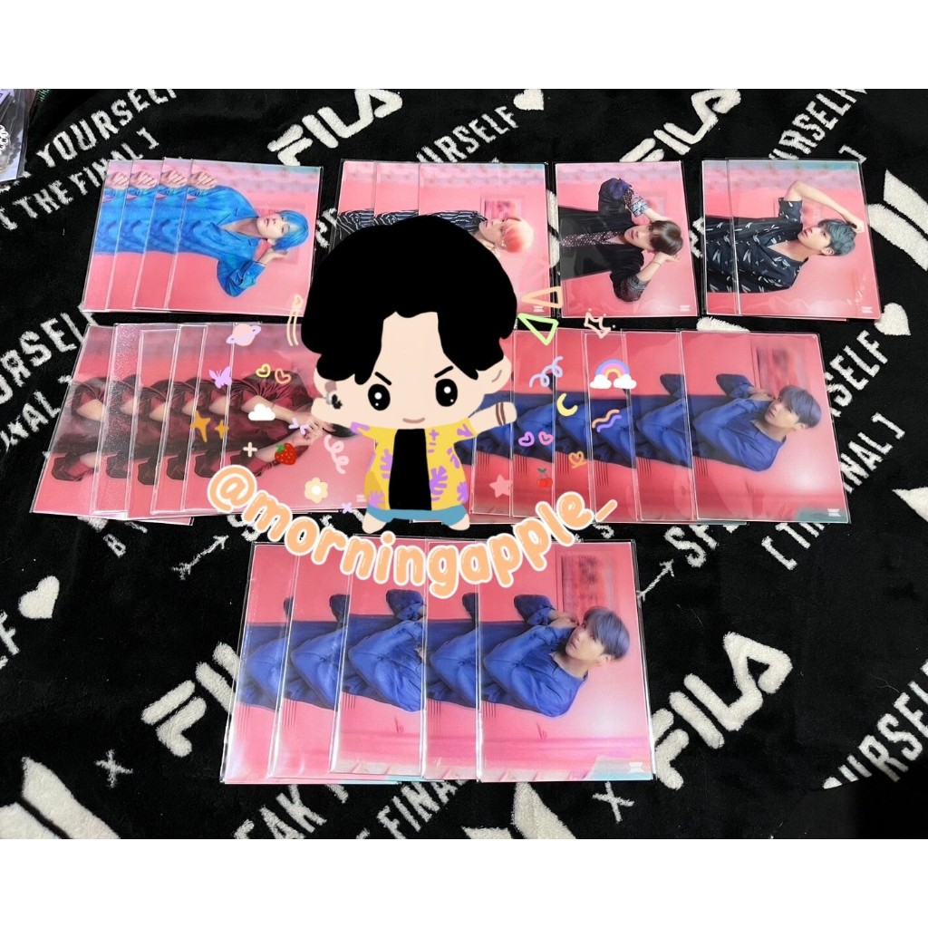 [Baca Deskripsi - Ready Stock] Official BTS Lenticular Postcard Map Of The Soul ; Persona Suga Jimin