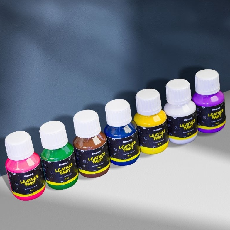 

KODE D7X3 Cat Sepatu Kulit Cat Lukis Kenan Leather Paint 7 ml