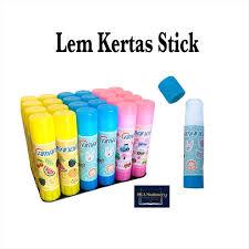 

Glue Stick Fancy Kecil 10 gr / Lem Stik Putar Murah / Lem Kertas Karakter Kartun Anak Anak