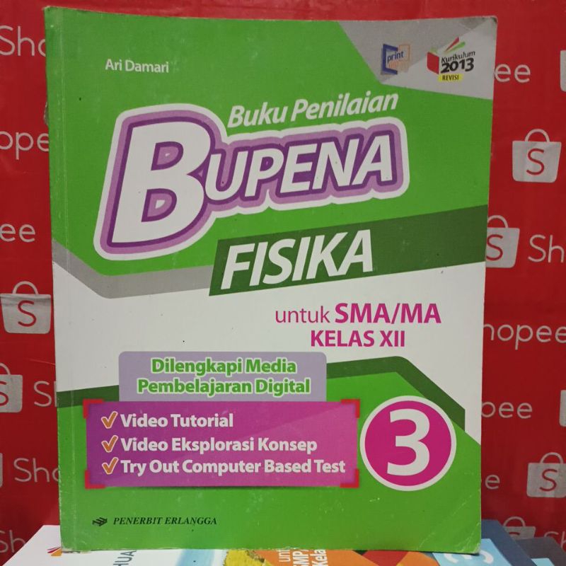 Bupena Fisika kelas 12 kurikulum 2013 revisi