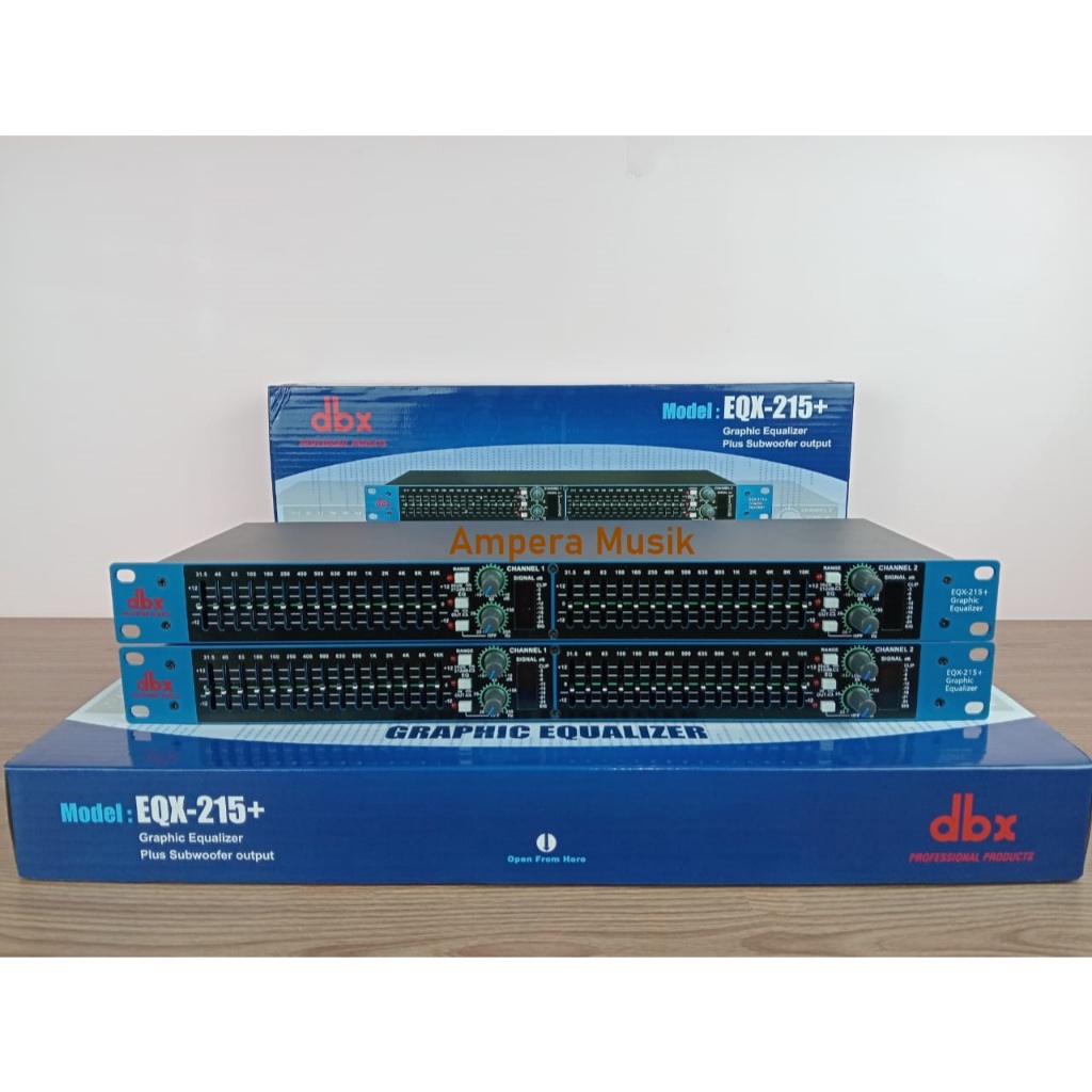 DBX Equalizer EQX 215 + Subwoofer / DBX EQX 215+/ DBX EQX215+Subwoofer