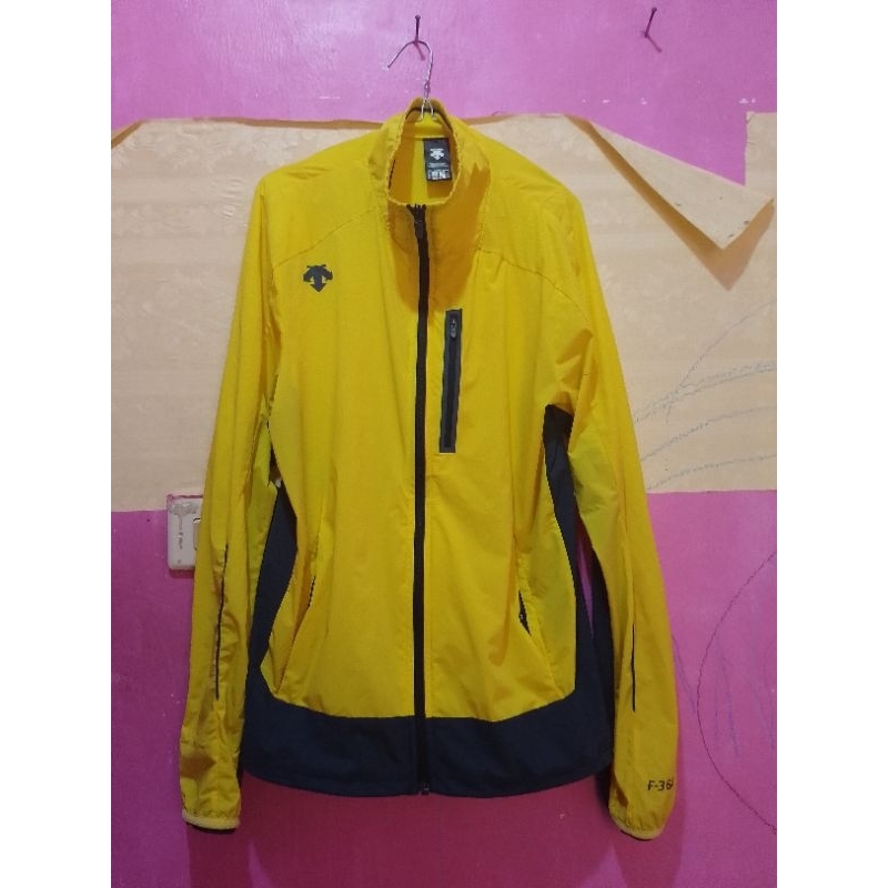Jacket Running Descente Yellow