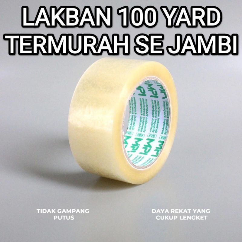

Lakban Bening 45mm x 100 yard
