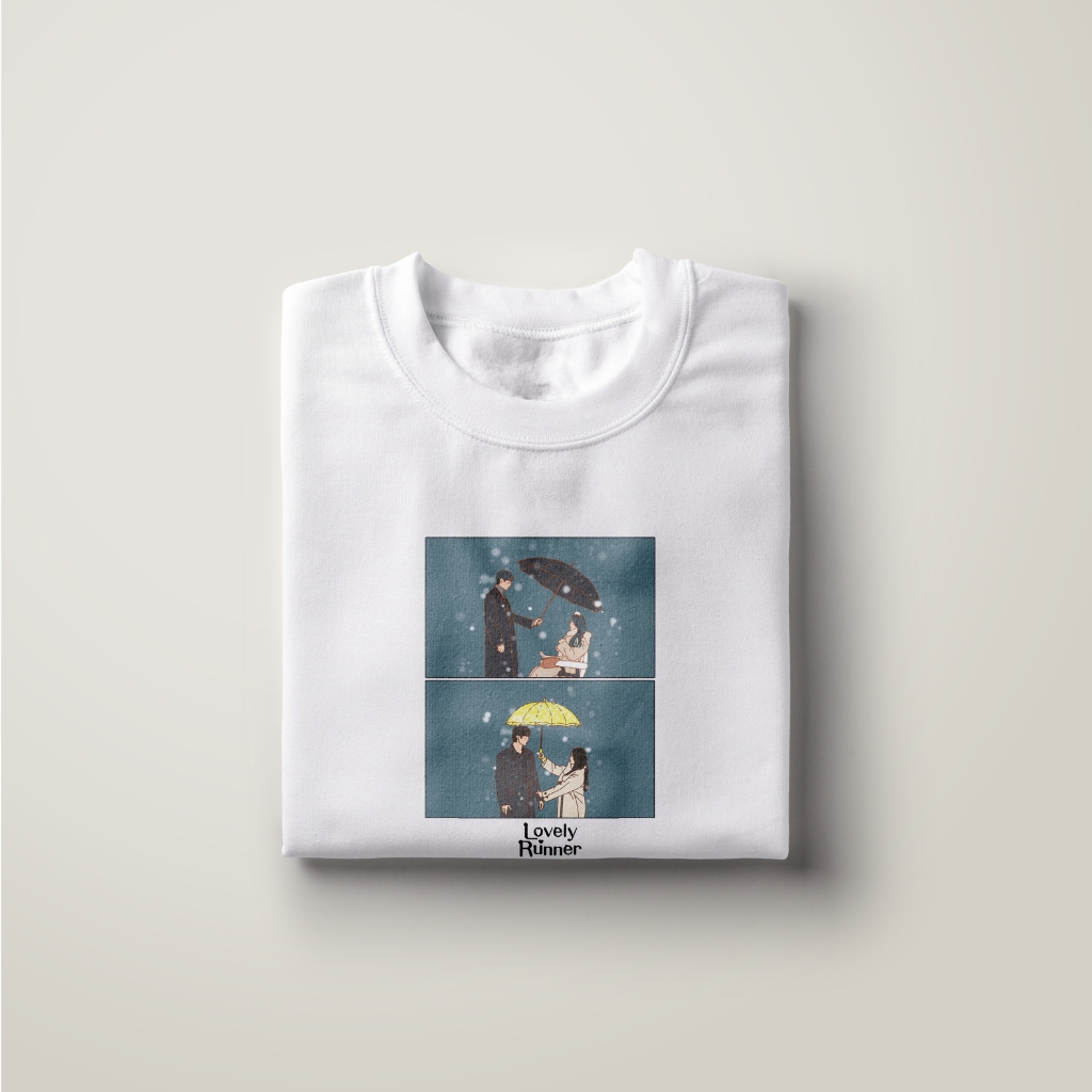 KAOS KDRAMA LOVELY RUNNER KOREAN DRAMA T-SHIRT KOREAN DRAMA KDRAMA MERCHANDISE KAOS DRAMA KOREA