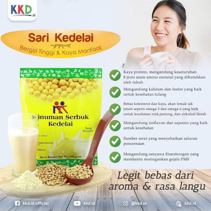 

KK Minuman Serbuk Kedelai (Soyabean) READY STOK