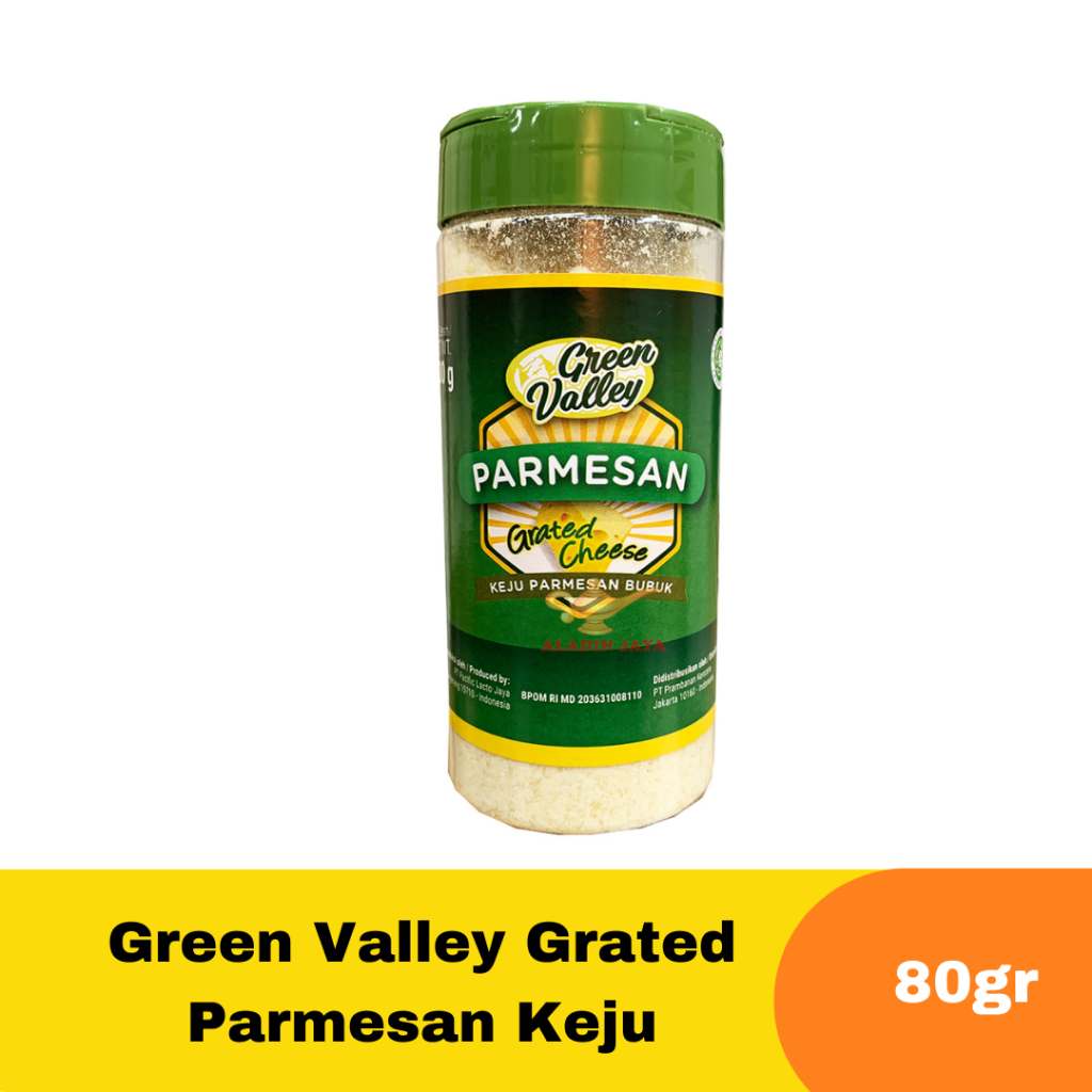 

Green Valley Grated Parmesan Keju 80gr