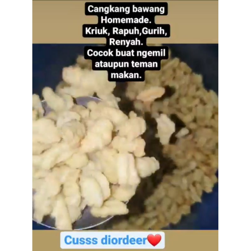 

Cangkang Bawang (Kue bawang)