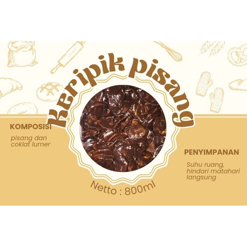 

KERIPIK PISANG COKLAT LUMER 700ML DIJAMIN BIKIN NAGIH