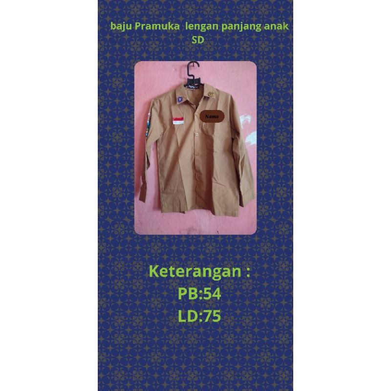 baju sekolah preloved