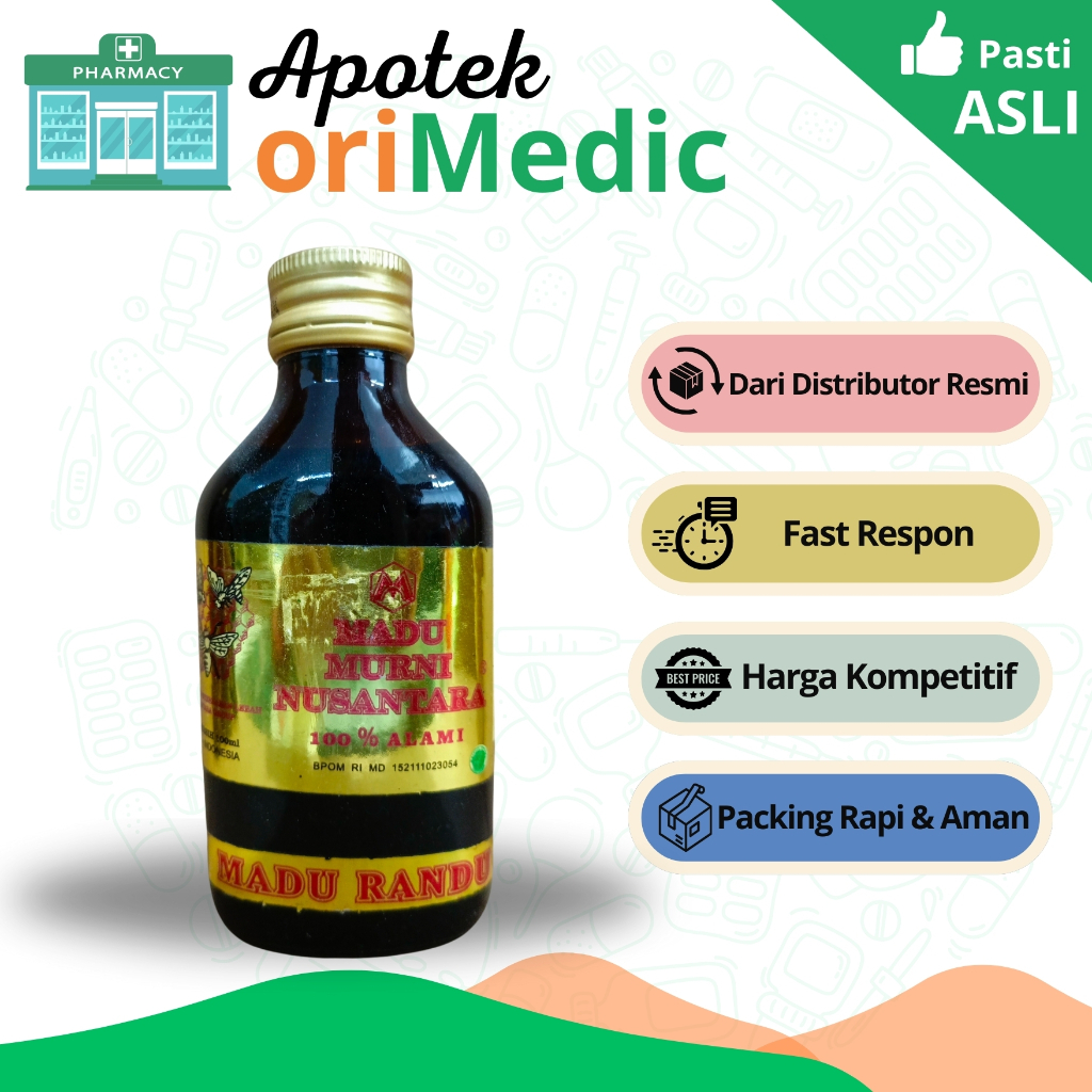 

Madu Randu Madu Murni Nusantara 100 ml