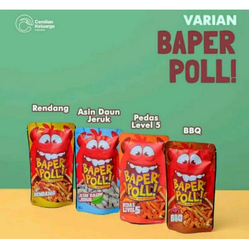 

(BAPER POLL) Basreng Cakelin 50gram