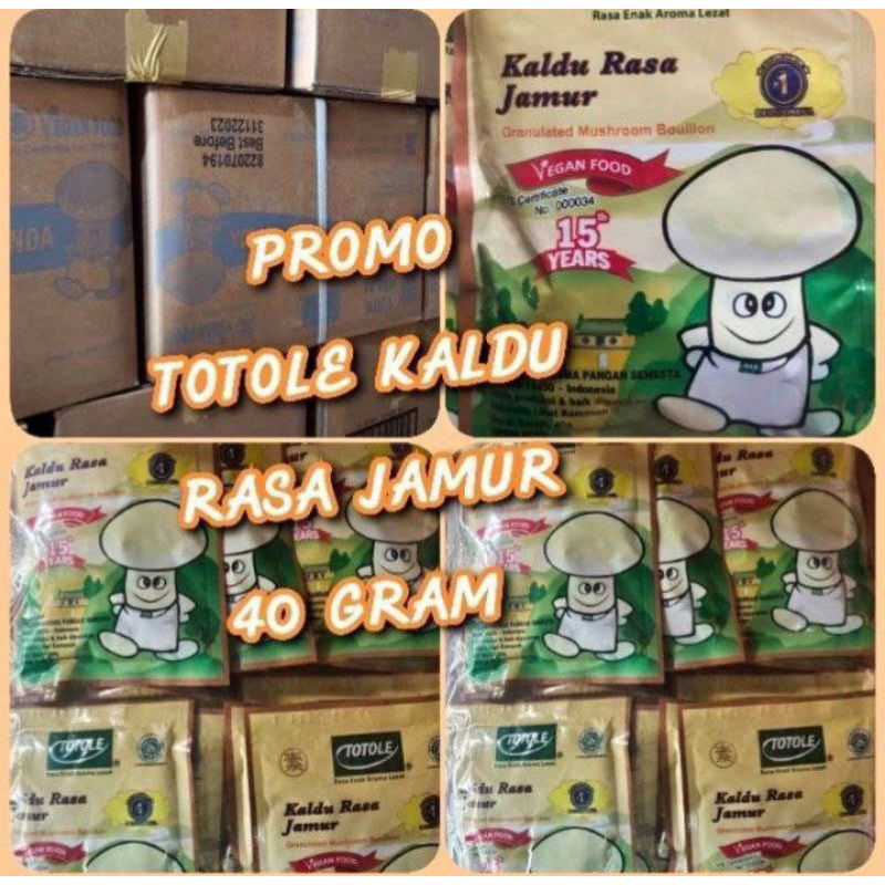 

Totole 40 gram kaldu jamur