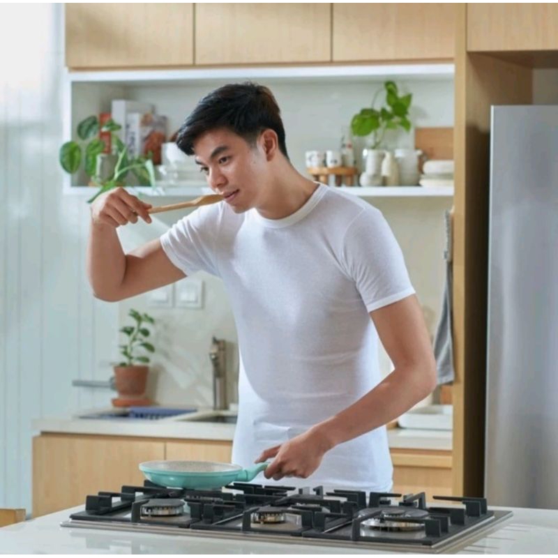 hings kaos dalam / kaos oblong O / kaos oblong V/ undershirt roundneck / V neck 8606 termurah