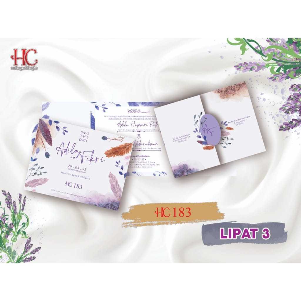 HC 183 - BLANGKO UNDANGAN HC - BLANGKO UNDANGAN KOSONGAN