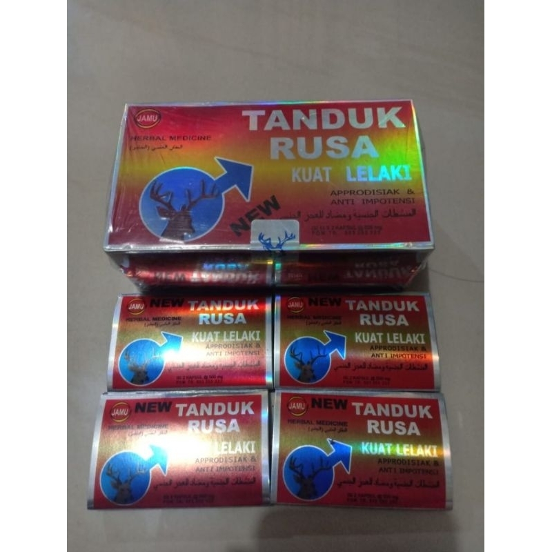 Tanduk Rusa Kapsul 100% Original Kuat Lelaki