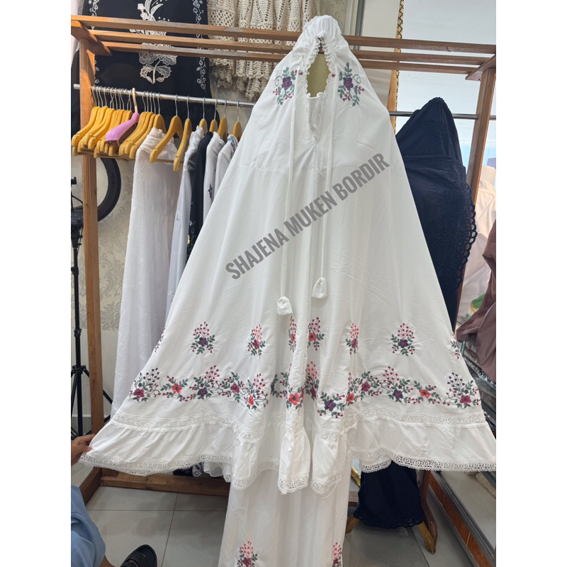 MUKENA KATUN MIKRO BORDIR BUKITTINGGI