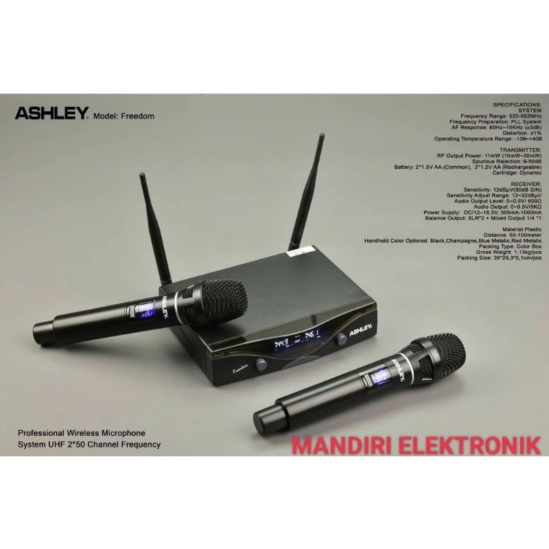 MIC Wireless ASHLEY FREEDOM Original