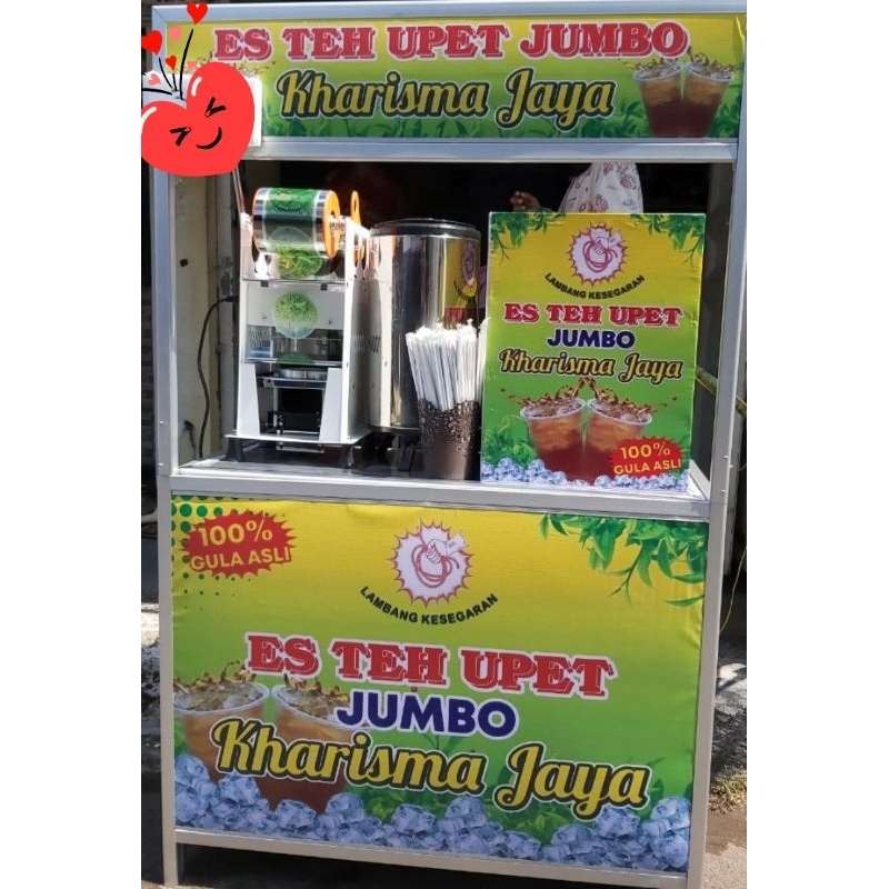 

ES TEH UPET ENAK 16 oZ 100% GULA ASLI