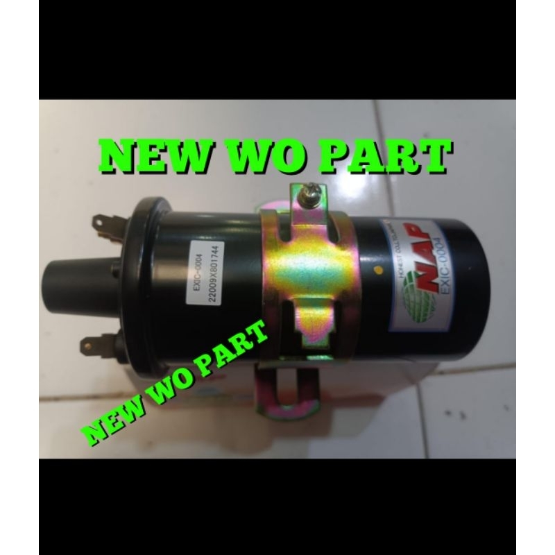 coil botol panjang Universal 12V koil kuil NAP Jepang C6R-800 kijang  5K 7K S89 carry futura L300 mo