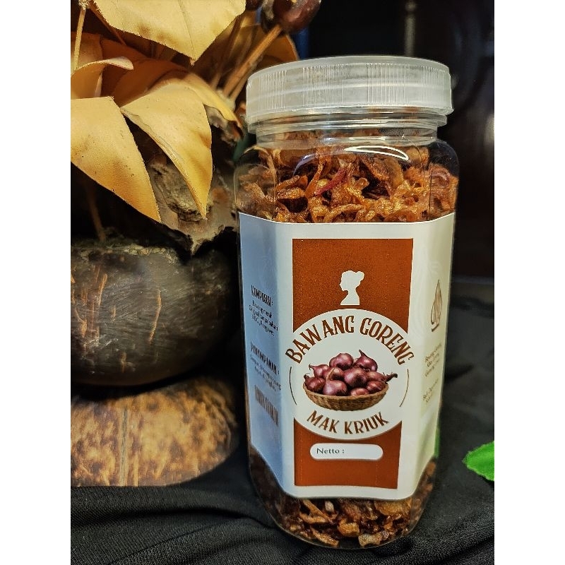 

Mak Kriukk - Bawang Goreng / Brambang Goreng Asli tanpa Tepung